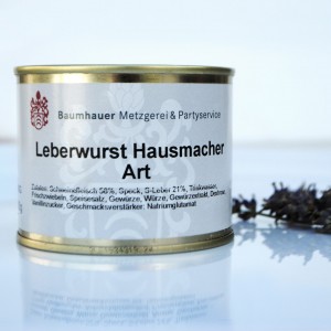 Leberwurst Hausmacher Art